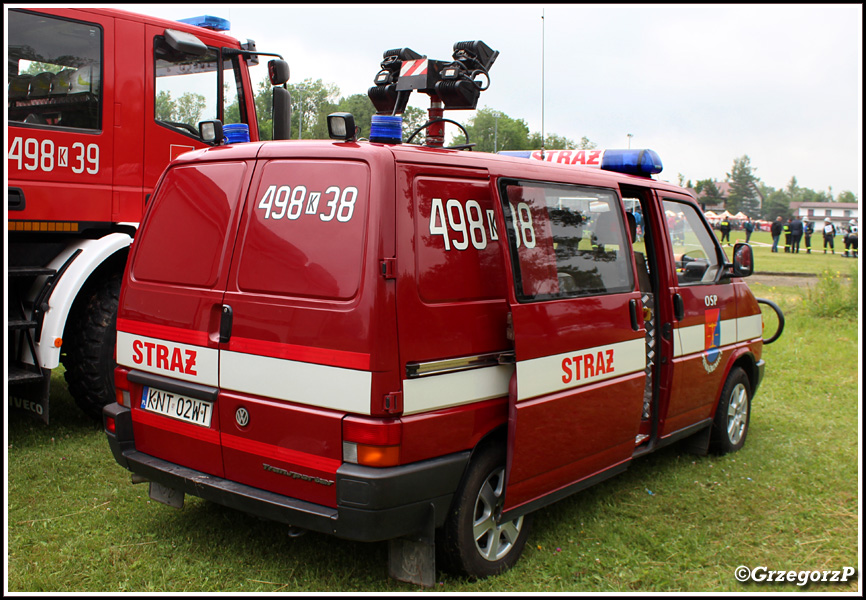 498[K]38 - GLM Volkswagen Transporter T4/Wawrzaszek - OSP Pieniążkowice