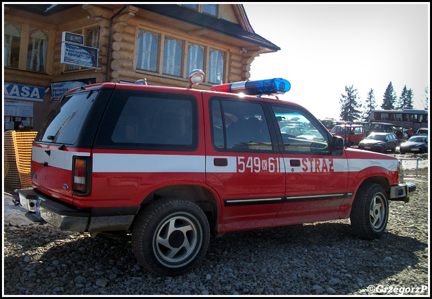 549[K]61 - SLRt* Ford Explorer XLT/E-One/Wawrzaszek - OSP Bukowina TatrzaÅ„ska