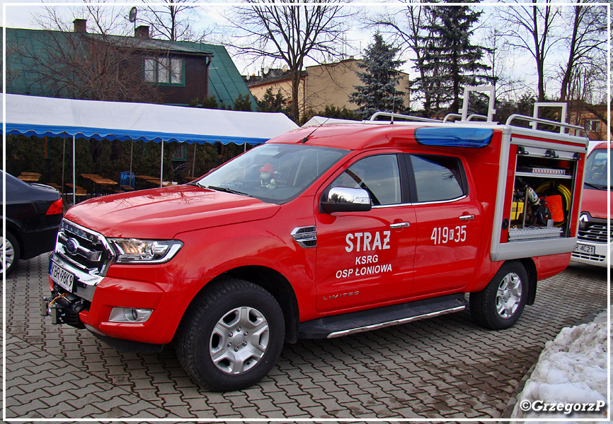 419[K]35 - SLRt Ford Ranger XLT/Frank-Cars - OSP Åoniowa