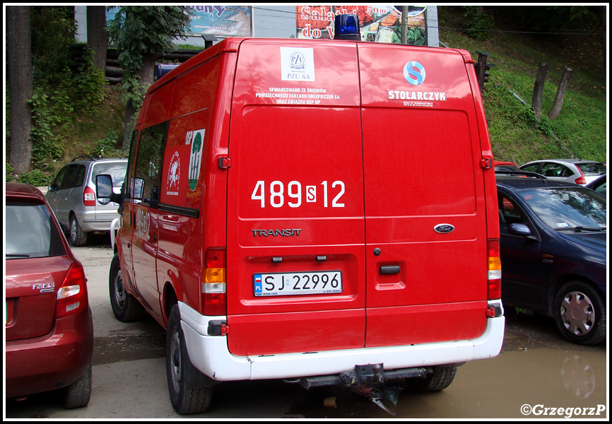 489[S]12 - SLRt Ford Transit 90 T350/Stolarczyk - OSP Jaworzno- DÄ…browa Narodowa