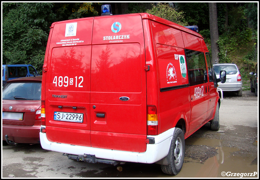 489[S]12 - SLRt Ford Transit 90 T350/Stolarczyk - OSP Jaworzno- DÄ…browa Narodowa