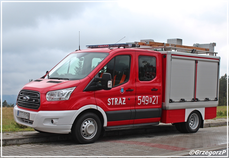 549[K]21 - SLRt Ford Transit 125 T350/Frank-Cars - OSP BiaÅ‚y Dunajec