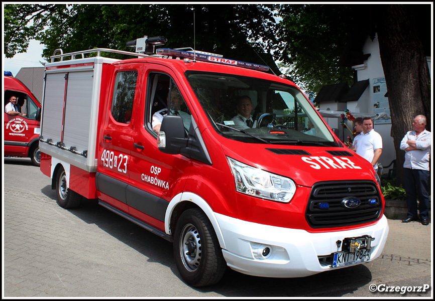 498[K]23 - SLRt Ford Transit 125 T350/Frank-Cars - OSP ChabÃ³wka
