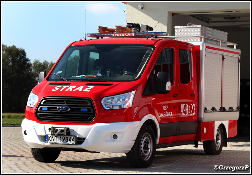 498[K]23 - SLRt Ford Transit 125 T350/Frank-Cars - OSP ChabÃ³wka