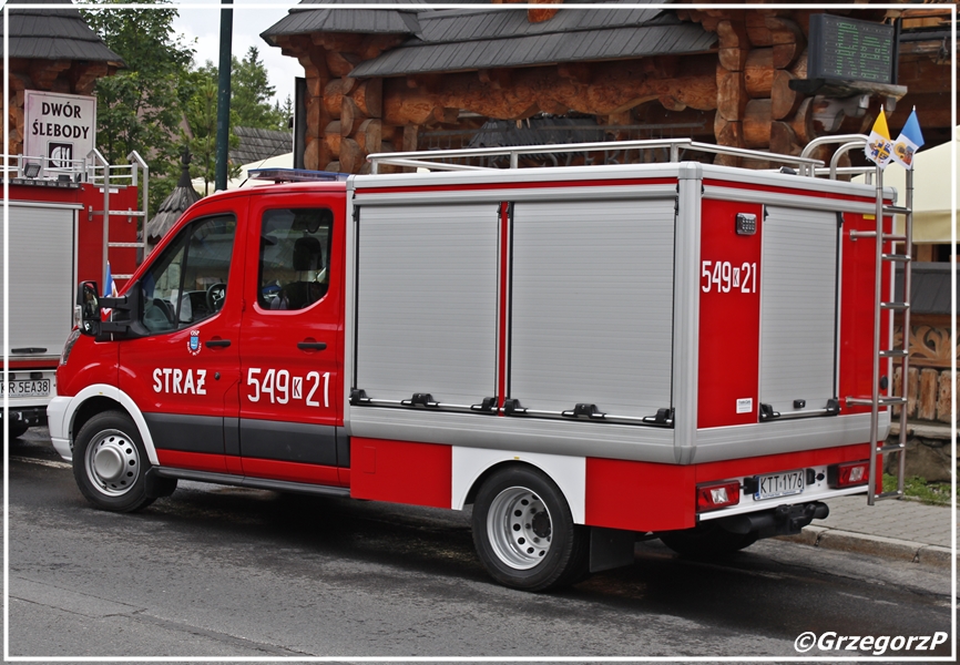 549[K]21 - SLRt Ford Transit 125 T350/Frank-Cars - OSP BiaÅ‚y Dunajec
