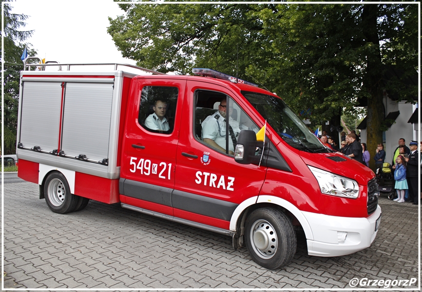 549[K]21 - SLRt Ford Transit 125 T350/Frank-Cars - OSP BiaÅ‚y Dunajec