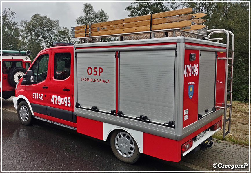 479[K]95 - SLRt Ford Transit 155 T350/Frank-Cars - OSP Skomielna BiaÅ‚a