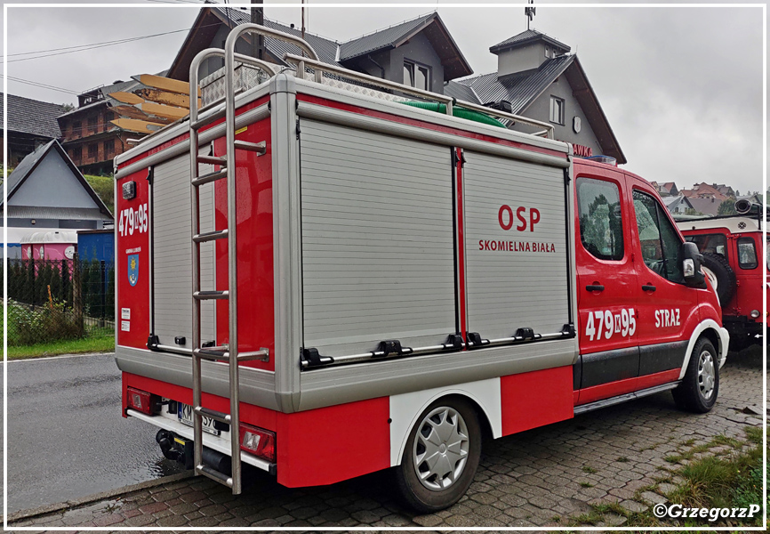 479[K]95 - SLRt Ford Transit 155 T350/Frank-Cars - OSP Skomielna BiaÅ‚a
