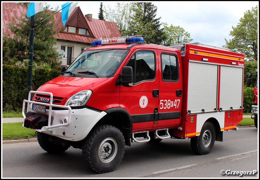 538[K]47 - GLBM 1/xx Iveco Turbo Daily 70C17/Bonex - OSP ÅÄ™townia