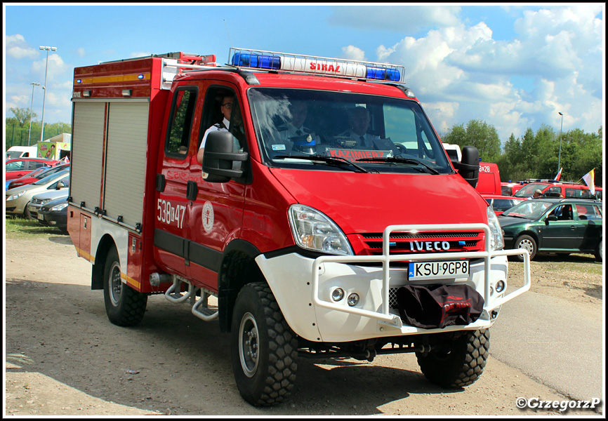 538[K]47 - GLBM 1/xx Iveco Turbo Daily 70C17/Bonex - OSP ÅÄ™townia