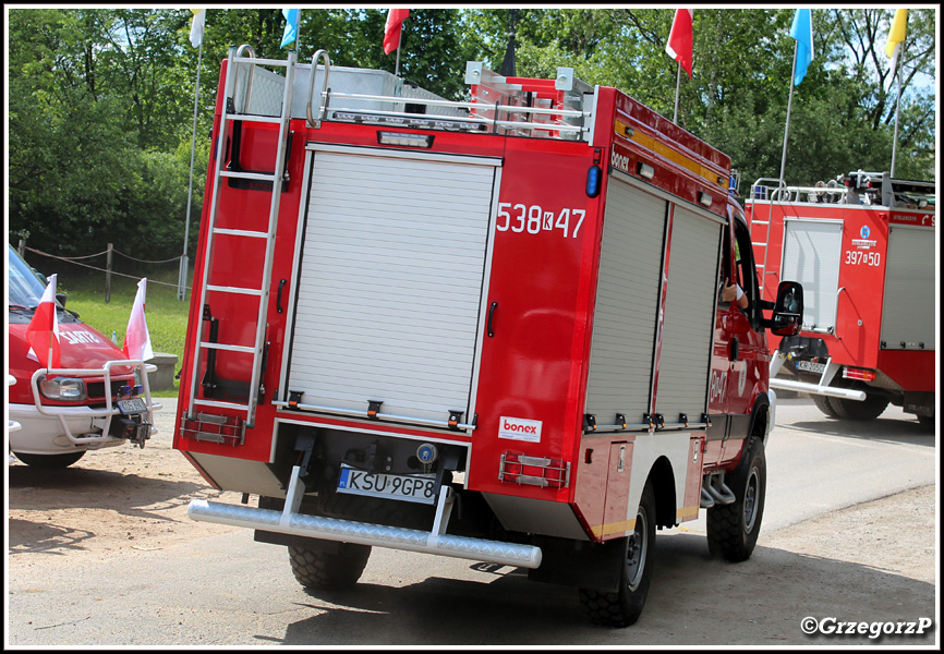 538[K]47 - GLBM 1/xx Iveco Turbo Daily 70C17/Bonex - OSP ÅÄ™townia