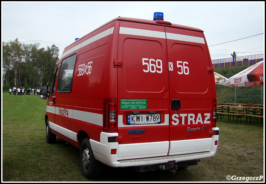 569[K]56 - GLBM Fiat Ducato/SzczÄ™Å›niak - OSP PierzchÃ³w