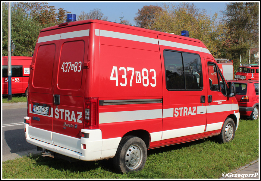 437[K]83 - GLM Fiat Ducato - OSP Ćwików