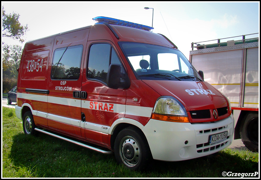 438[K]54 - GLM Renault Master dCi 100 - OSP StrojcÃ³w