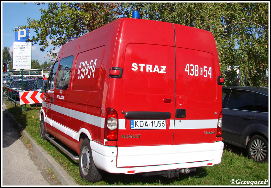 438[K]54 - GLM Renault Master dCi 100 - OSP Strojców