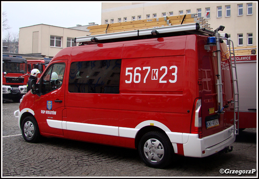 567[K]23 - GLM Renault Master dCi 125/Bibmot - OSP KokotÃ³w