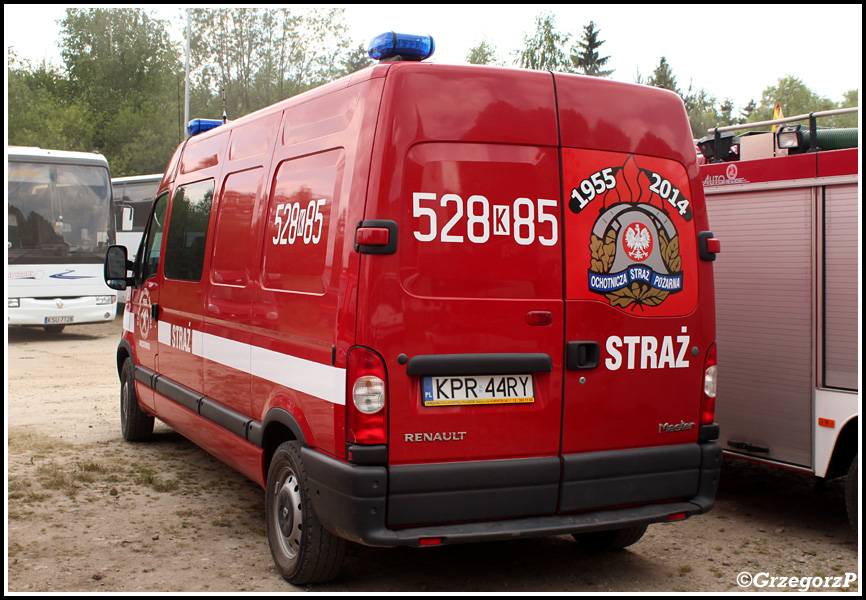 528[K]85 - GLM Renault Master dCi 120 - OSP Więckowice