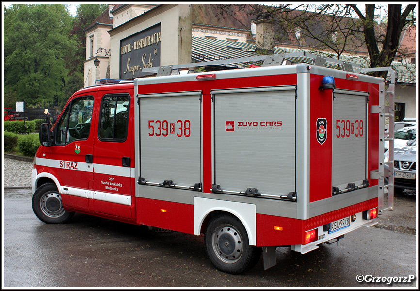 539[K]38 - GLM Renault Master/Iuvo Cars - OSP Sucha Beskidzka- BÅ‚Ä…dzonka