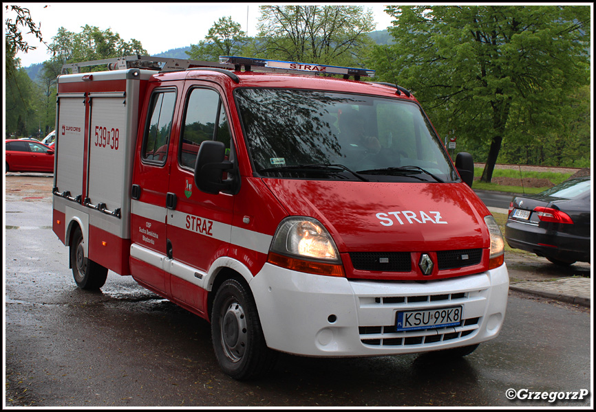 539[K]38 - GLM Renault Master/Iuvo Cars - OSP Sucha Beskidzka- BÅ‚Ä…dzonka