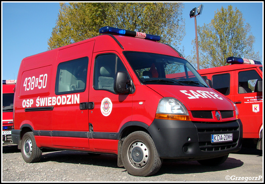 438[K]50 - GLM Renault Master - OSP Åšwiebodzin