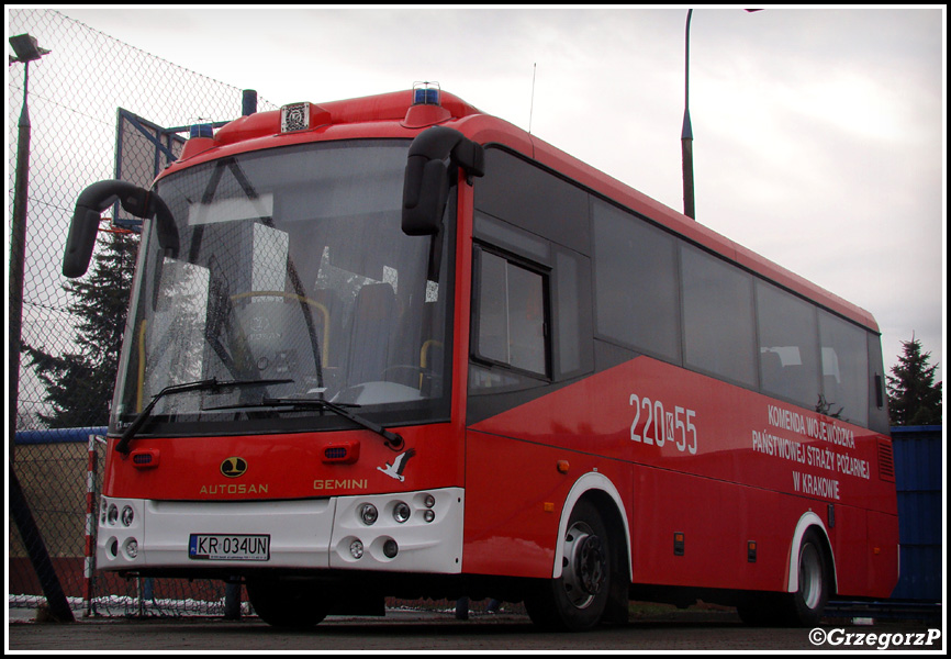 220[K]55 - Autosan A0808T Gemini - KW PSP KrakÃ³w