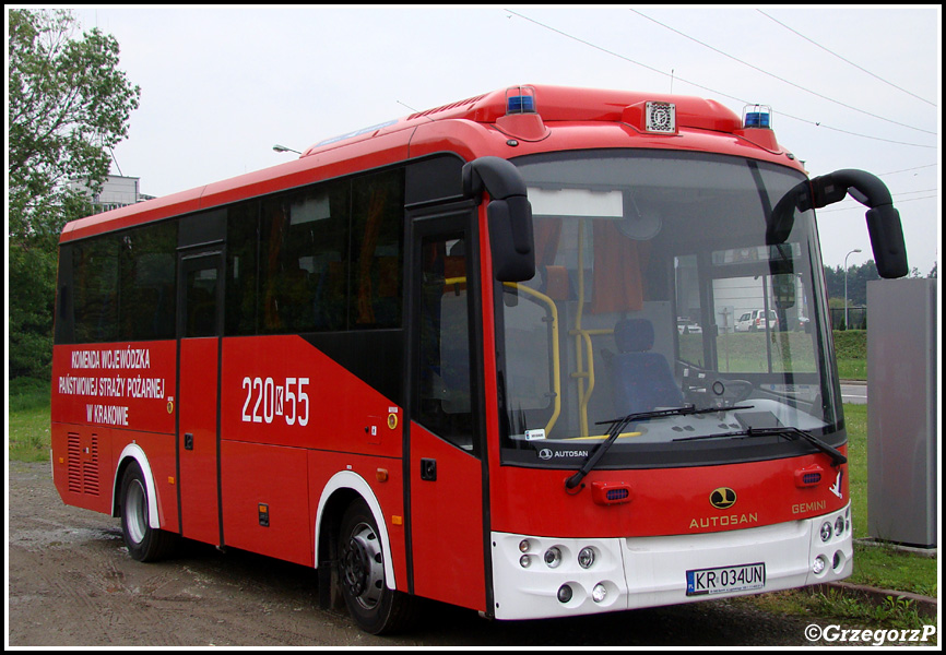 220[K]55 - Autosan A0808T Gemini - KW PSP KrakÃ³w