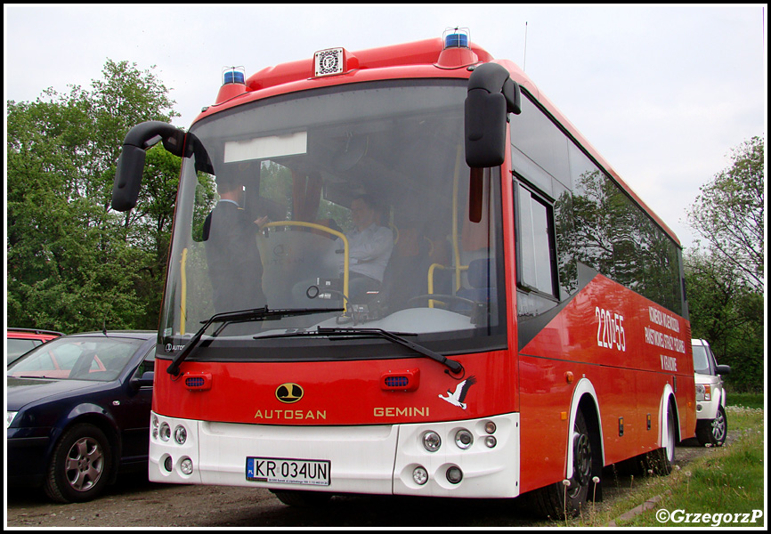 220[K]55 - Autosan A0808T Gemini - KW PSP KrakÃ³w
