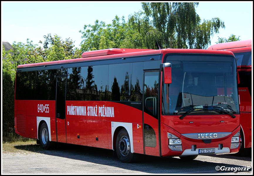 840[Z]55 - SBus Iveco Crossway Line 12M - WOSz PSP Borne Sulinowo