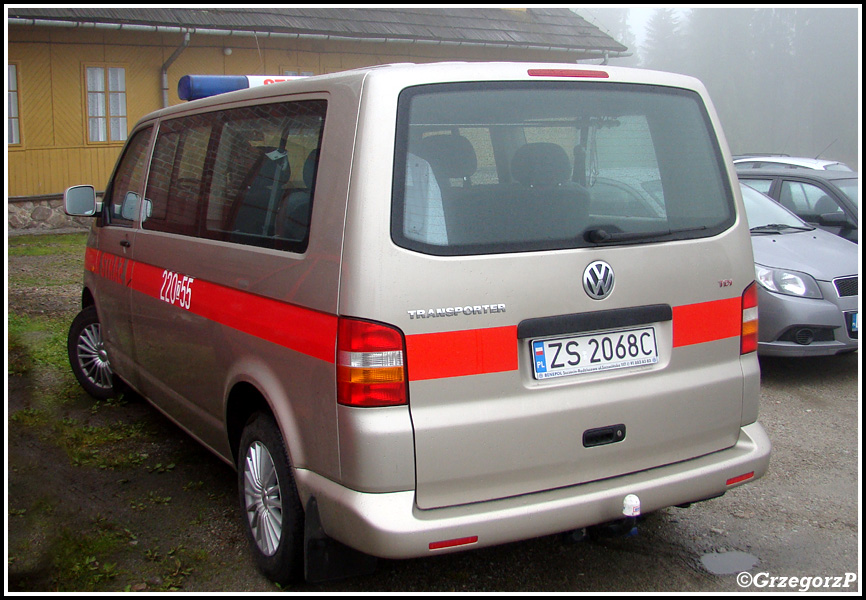 220[Z]55 - SLBus Volkswagen Transporter T5 - KW PSP Szczecin