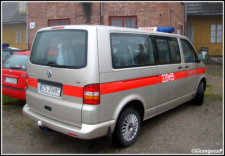 220[Z]55 - SLBus Volkswagen Transporter T5 - KW PSP Szczecin