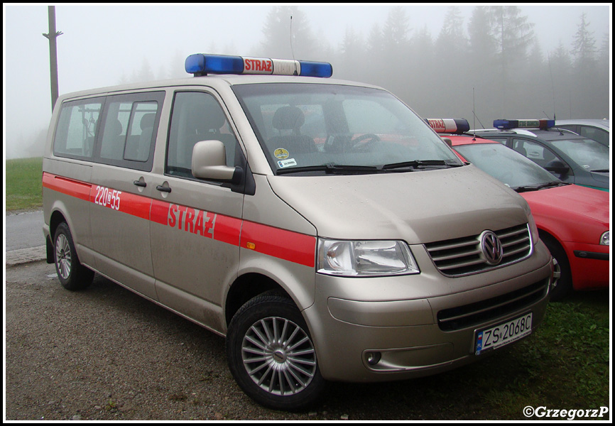 220[Z]55 - SLBus Volkswagen Transporter T5 - KW PSP Szczecin