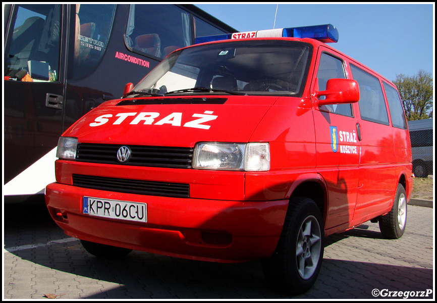 Mikrobus Volkswagen Caravelle T4 - OSP Koszyce