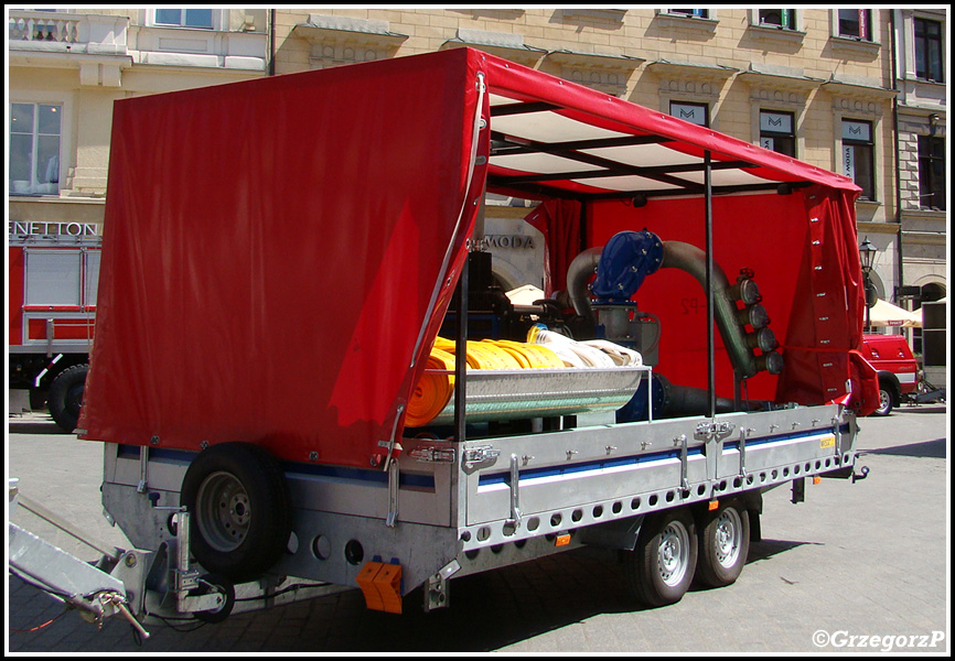 306-P2 - Przyczepa z agregatem pompowym Wiola/Wobis - JRG 6 KrakÃ³w