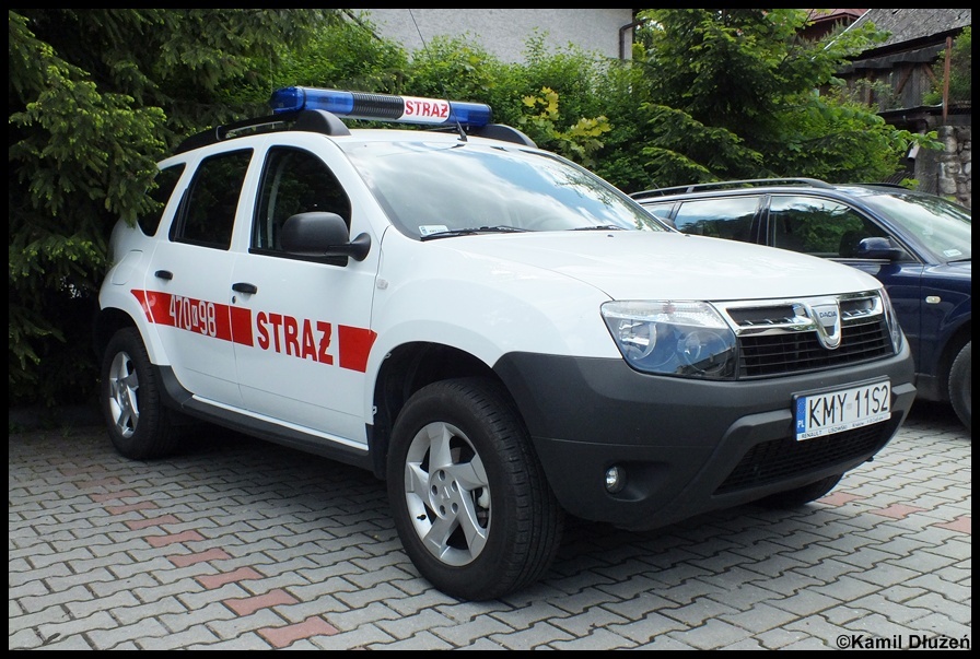 470[K]98 - SLDł Dacia Duster - KP PSP Myślenice