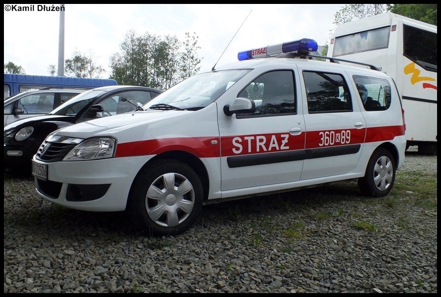 360[K]89 - SLKw Dacia Logan MCV - KM PSP Tarnów