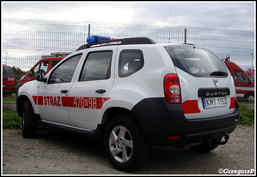 470[K]98 - SLDÅ‚ Dacia Duster - KP PSP MyÅ›lenice