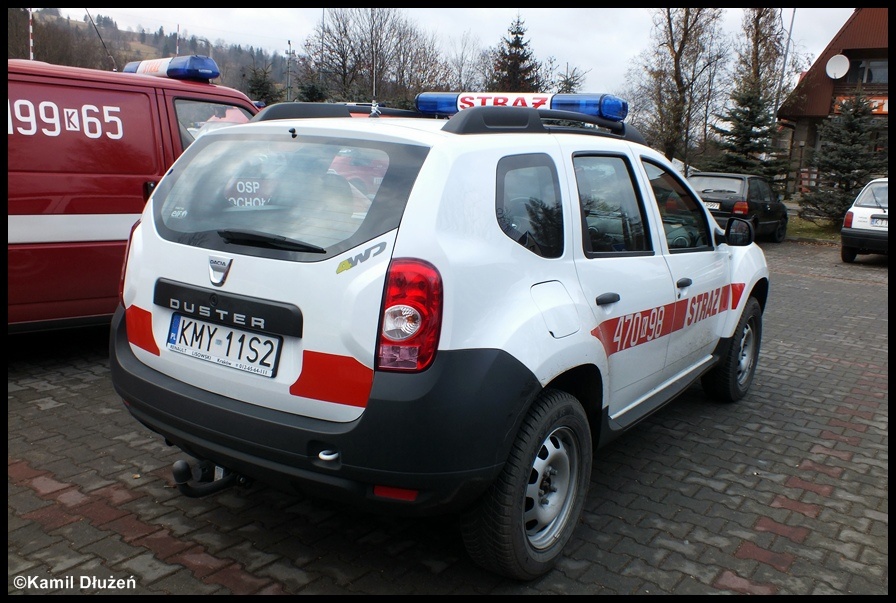 470[K]98 - SLDÅ‚ Dacia Duster - KP PSP MyÅ›lenice