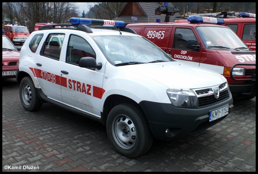 470[K]98 - SLDł Dacia Duster - KP PSP Myślenice