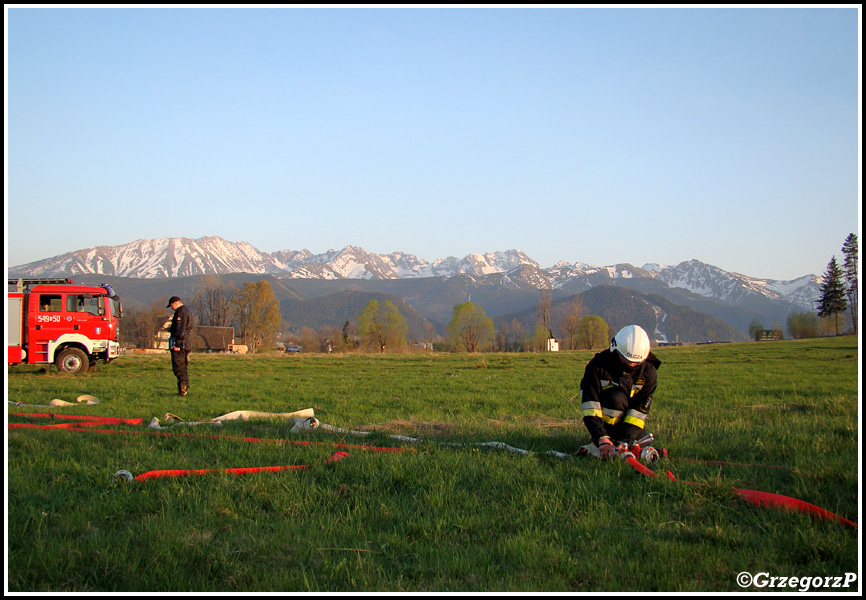 30.04.2012 - Zakopane, Olcza - Manewry gminne gminy Poronin