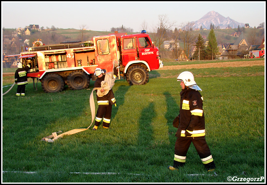 30.04.2012 - Zakopane, Olcza - Manewry gminne gminy Poronin