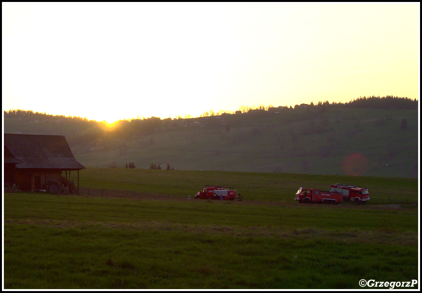 30.04.2012 - Zakopane, Olcza - Manewry gminne gminy Poronin