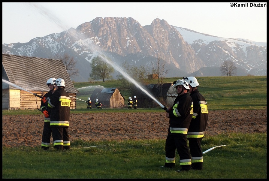 30.04.2012 - Zakopane, Olcza - Manewry gminne gminy Poronin