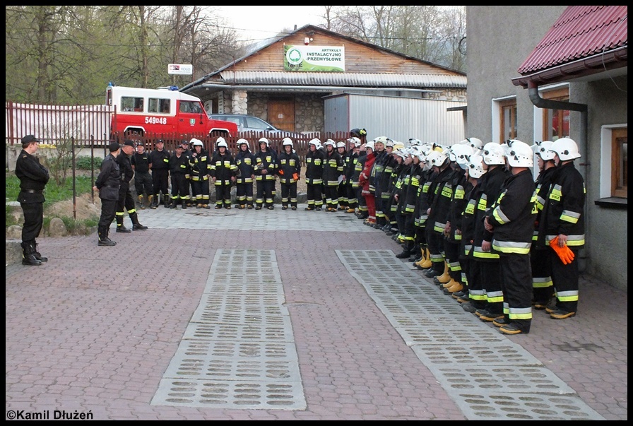 30.04.2012 - Zakopane, Olcza - Manewry gminne gminy Poronin