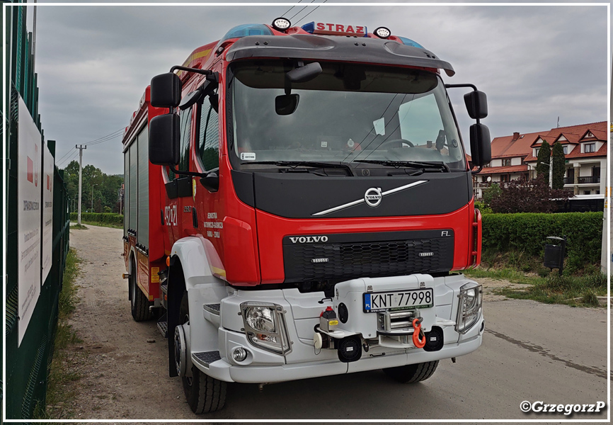 492[K]21 - GBA 2,5/16 Volvo FL 280/Bocar - JRG Rabka-Zdrój