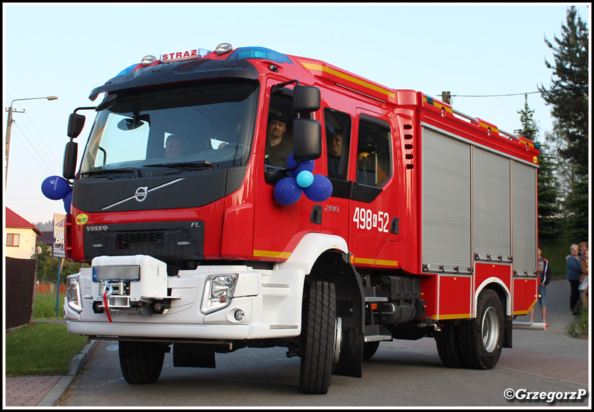 498[K]52 - GBA 3/16 Volvo FL 280/Bocar - OSP Rokiciny Podhalańskie