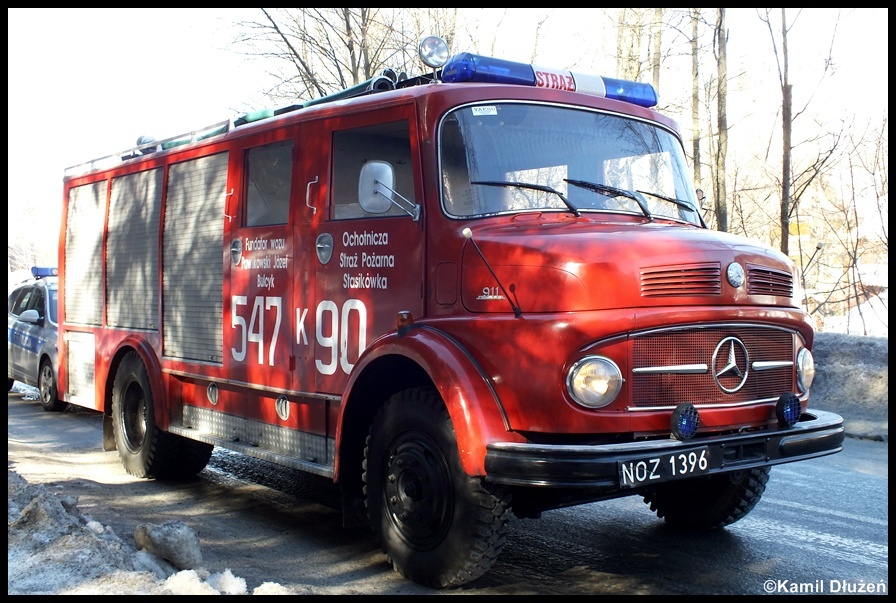 547[K]90 - GBA 2,5/16 Mercedes Benz 911 - OSP StasikÃ³wka