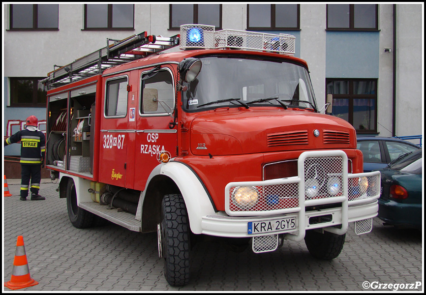 328[K]87 - GBA 2,5/16 Mercedes Benz 1113/Ziegler - OSP RzÄ…ska