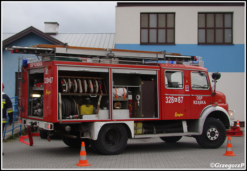 328[K]87 - GBA 2,5/16 Mercedes Benz 1113/Ziegler - OSP Rząska