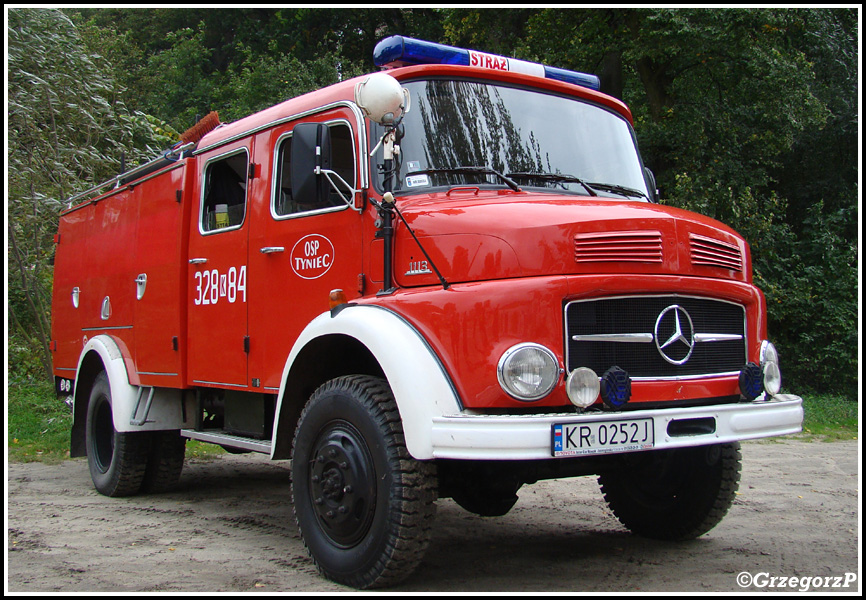 328[K]84 - GBA 2/16 Mercedes Benz 1113/Rosenbauer - OSP Tyniec