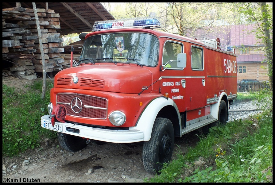 549[K]36 - GBA 2,4/16 Mercedes Benz 1113/ Ziegler - OSP Dzianisz Górny*